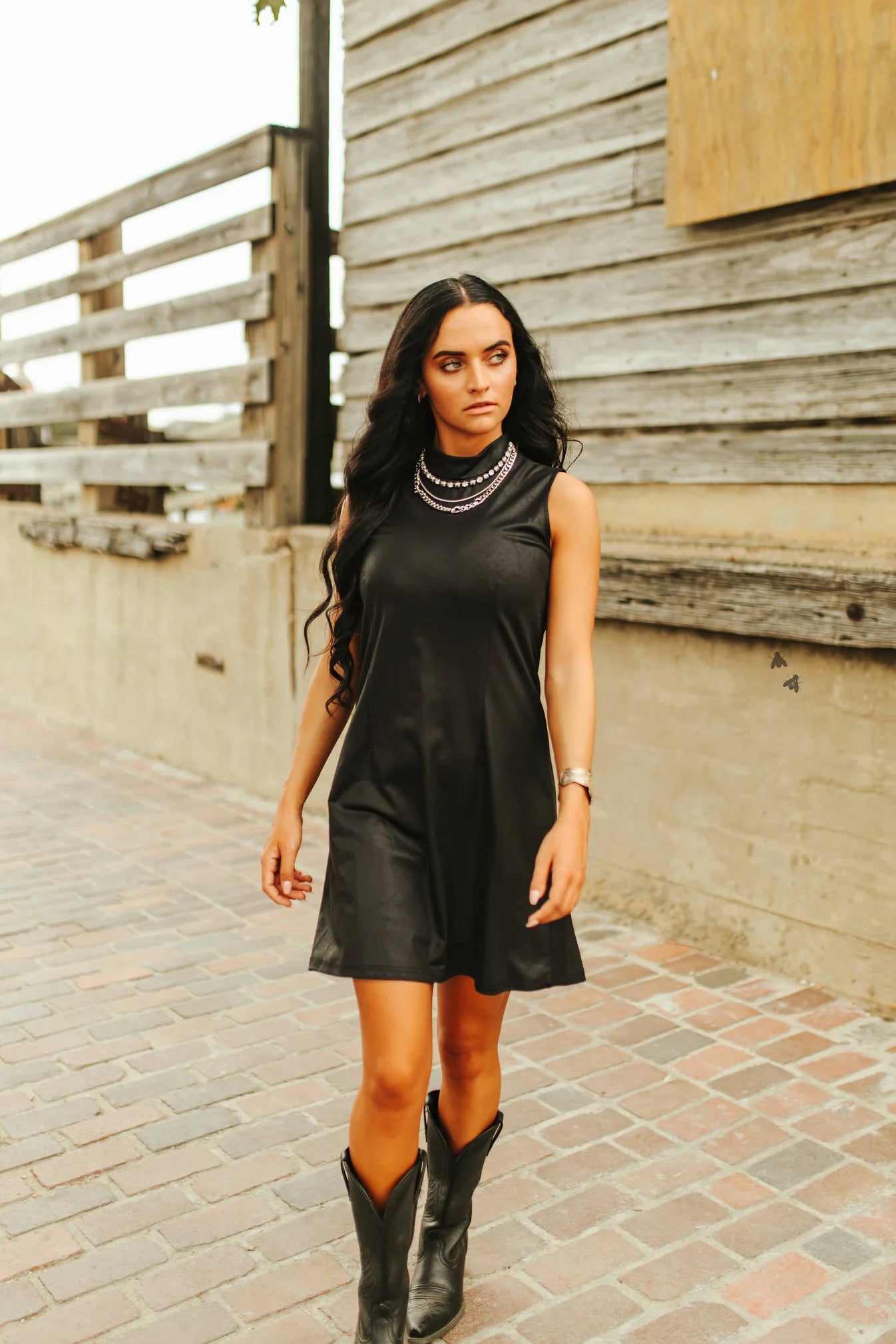 Leather Lux Dress