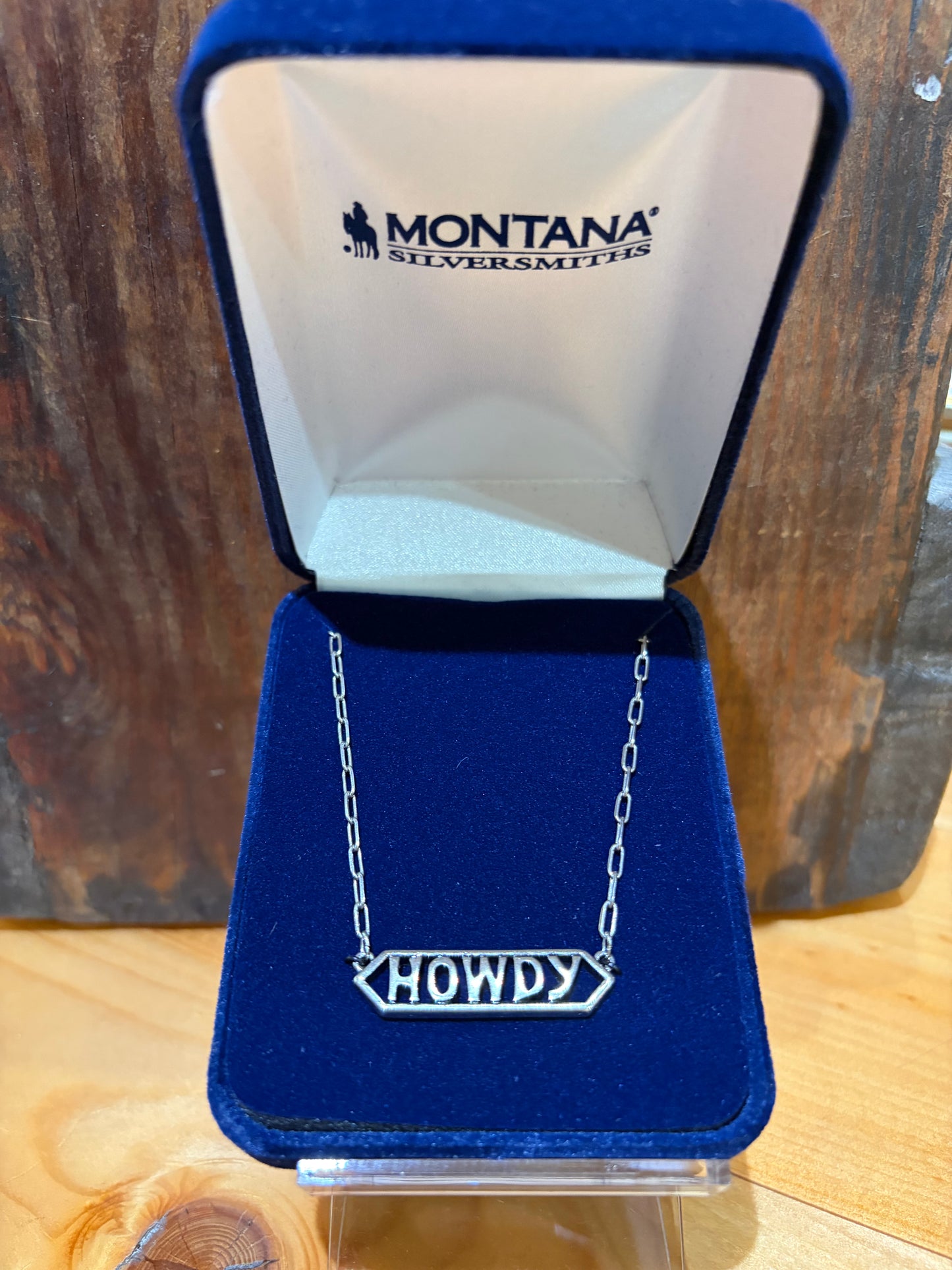 Howdy Bar Necklace