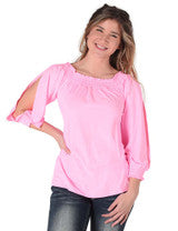 Breathe Instant Cooling UPF Flowy Blouse