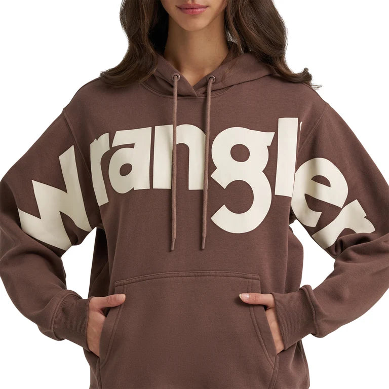 Wide Open Spaces Wrangler Logo Hoodie