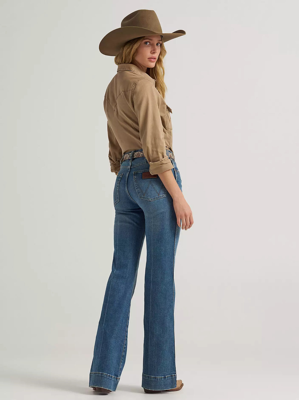 Retro High Rise Trouser