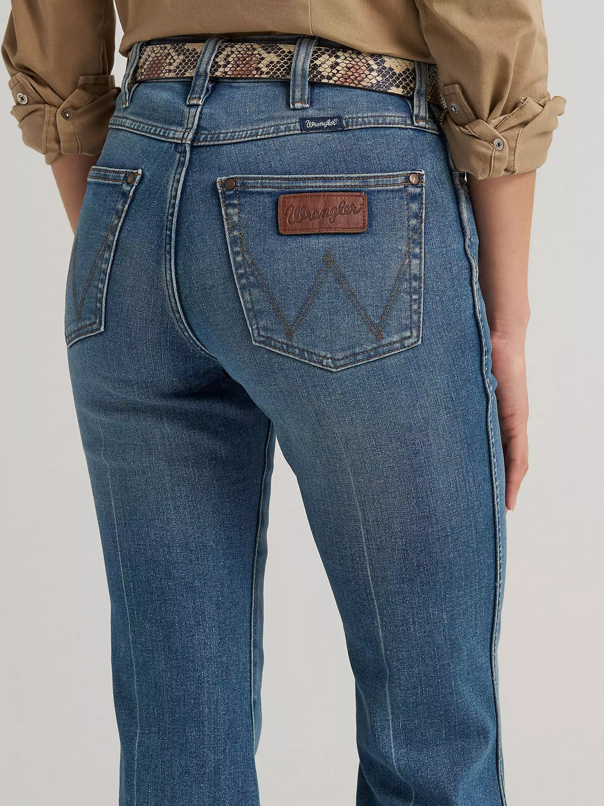 Retro High Rise Trouser