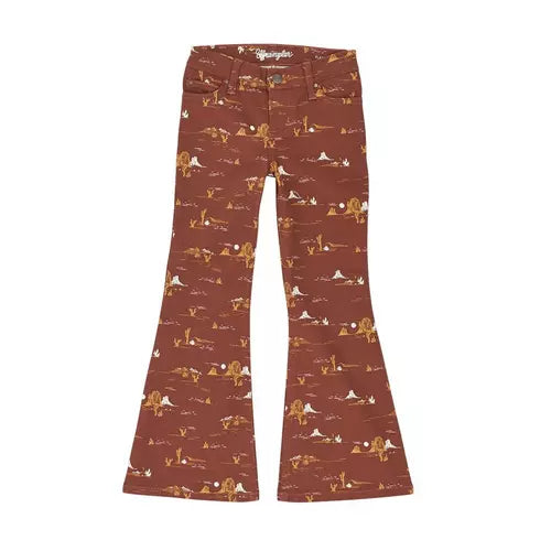 Little Girl's Wrangler Retro Classic Flare Jeans