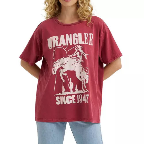 Acid Wash Graphic T-Shirt