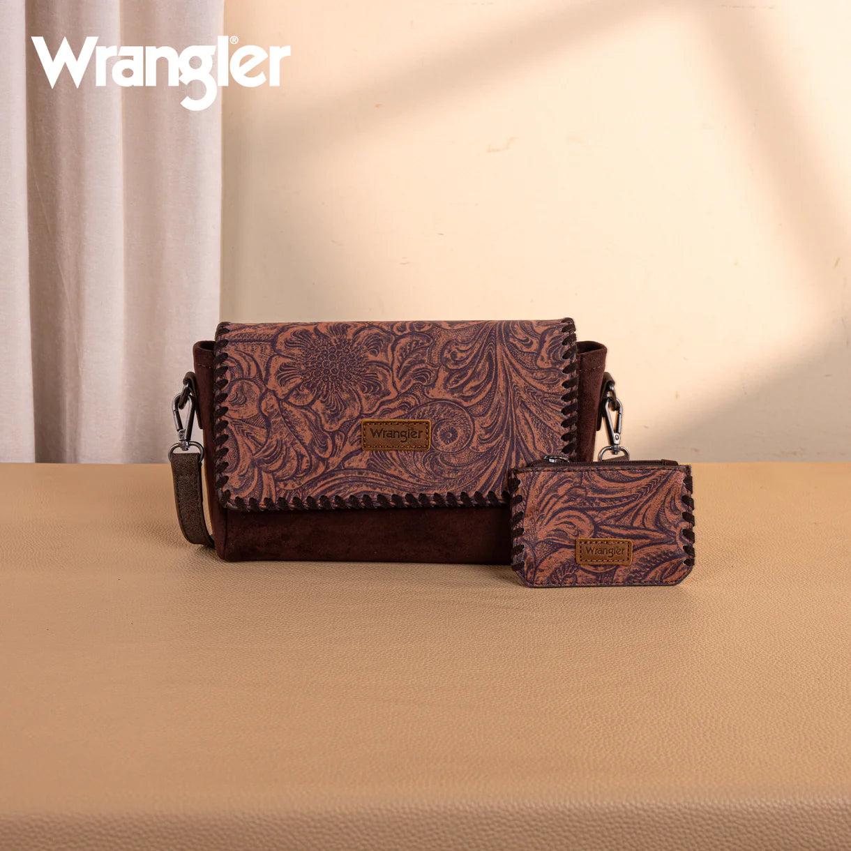 Vintage Floral Printed Crossbody