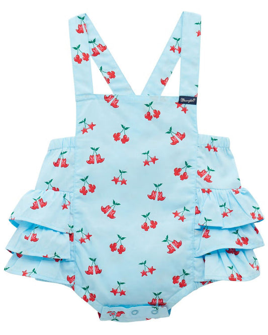 Infant Girls' Boot Cherry Ruffle Onesie