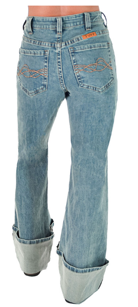 High Waist DFMI Big Cuff Jeans