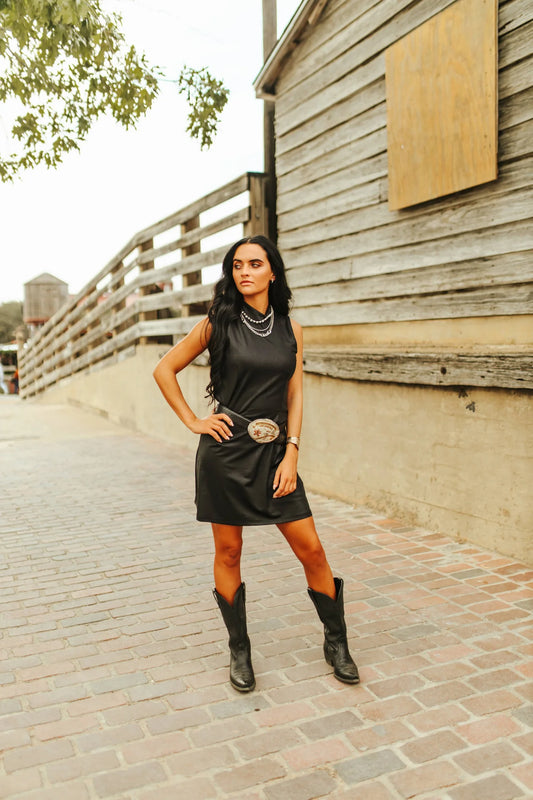 Leather Lux Dress