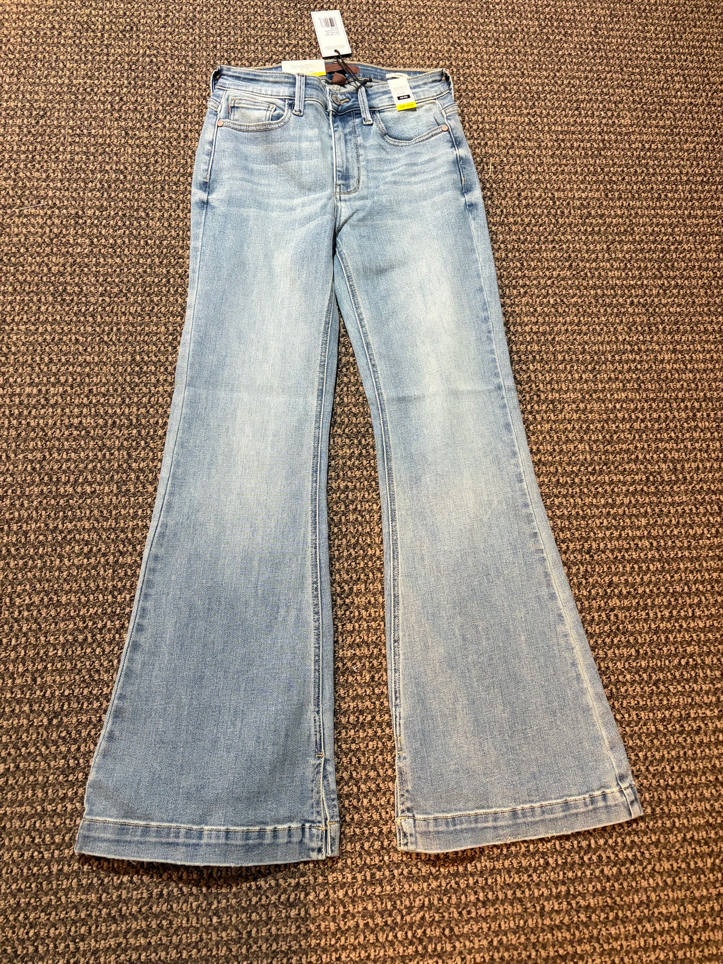 Mid Rise Flare Jeans