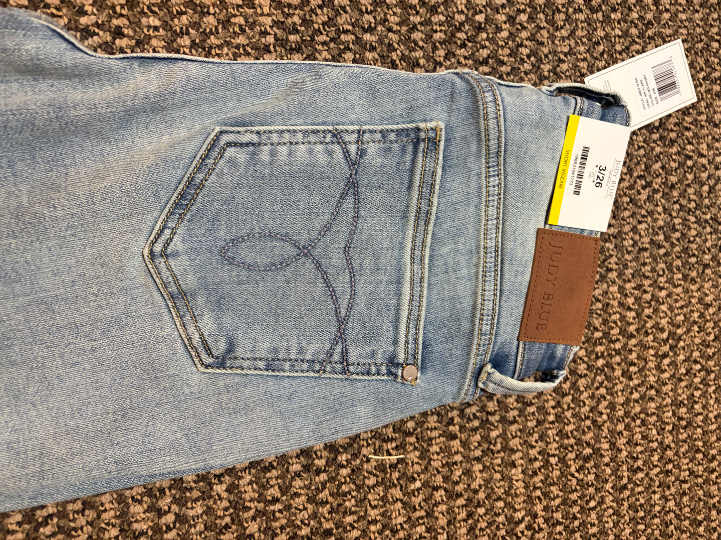 Mid Rise Flare Jeans