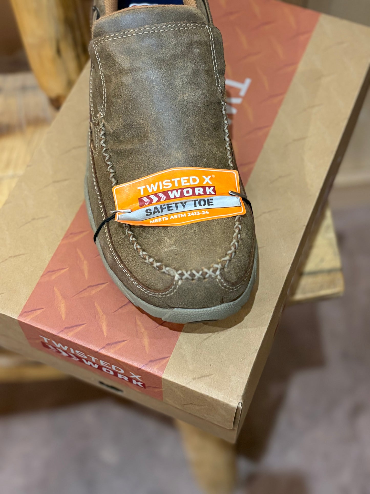 Composite Toe Work Slip On