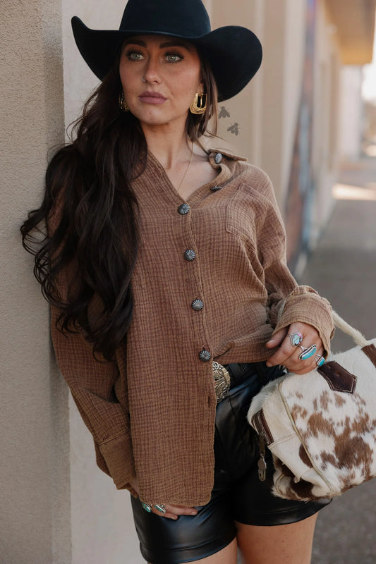 Acres Button Up