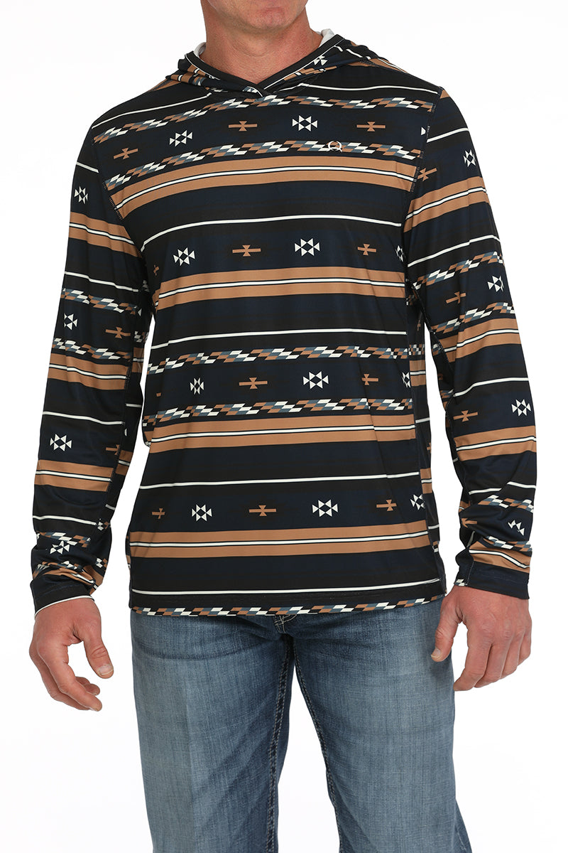 Long Sleeve Hooded Shirt