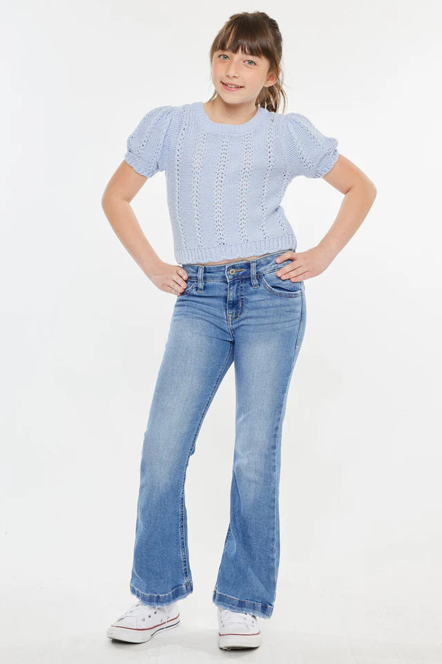 Girls Flare Jeans
