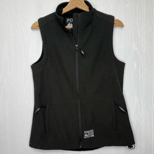 Women's Black Softshell Vest