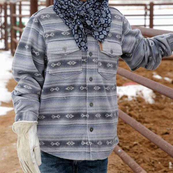 Polar Fleece Button Down